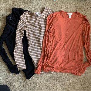 HM MATERNITY LONG SLEEVE TOPS